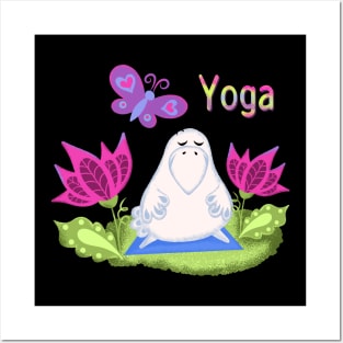 Yoga class Posters and Art